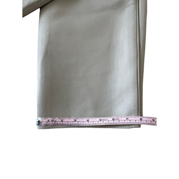 Aritzia‎ Wilfred Vegan Faux Leather Melina Pants Women’s 12 High Rise *flawed - Picture 7 of 8